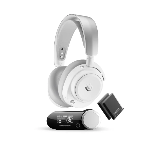 SteelSeries Arctis Nova Pro Omni Wireless Gaming Headset > White