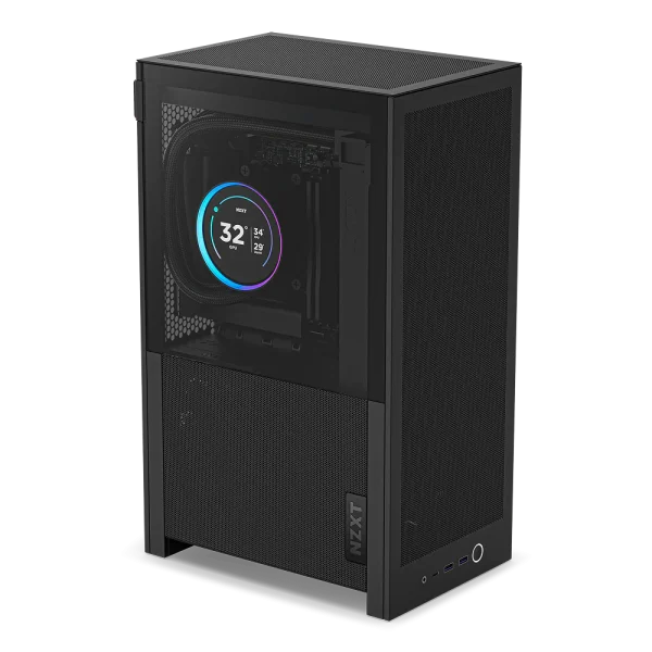 H2 Flow Mini-ITX SFF Case > Black