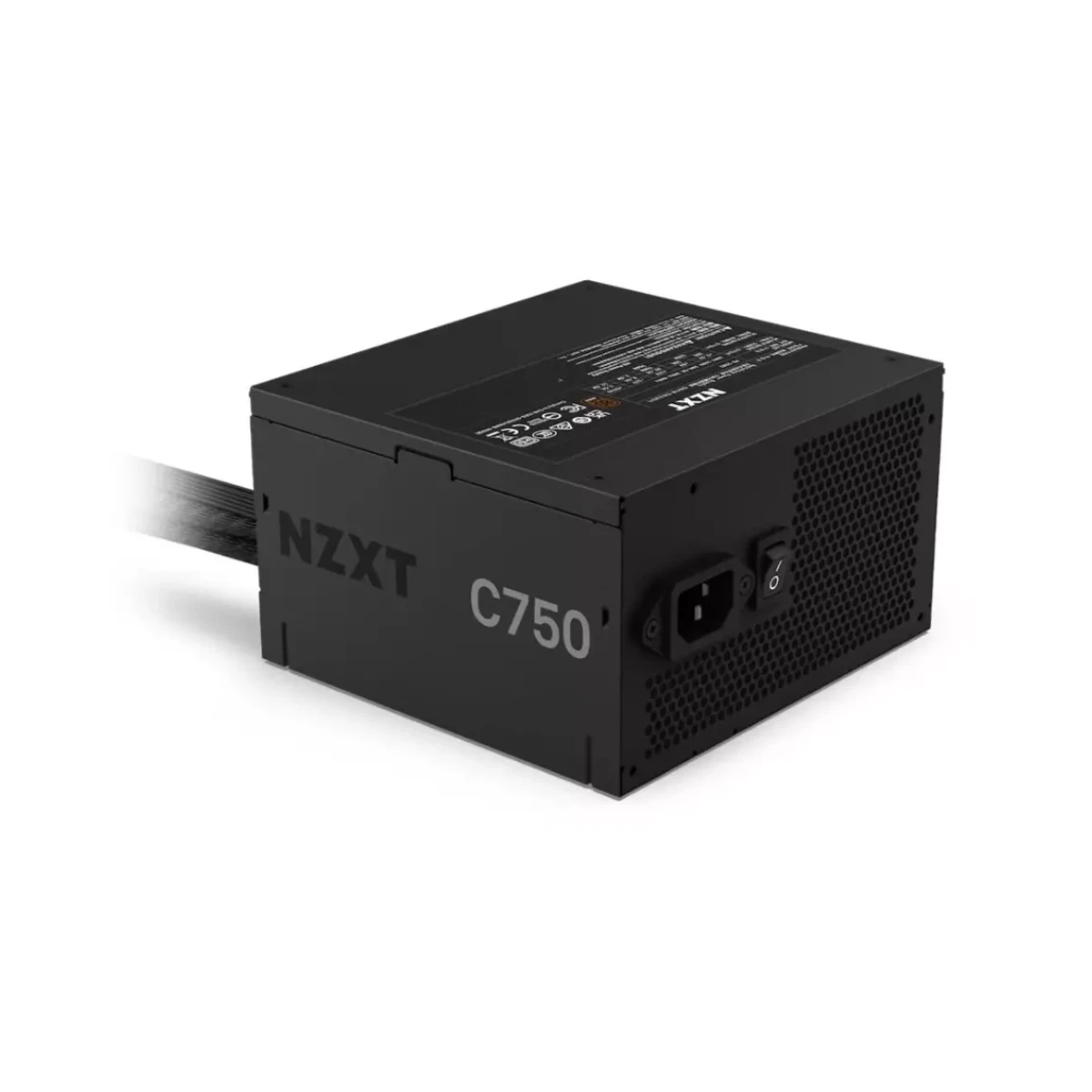 PA-7B3BB-UK NZXT C750 Bronze 750W 80 PLUS ATX Fully Wired Power Supply > Black
