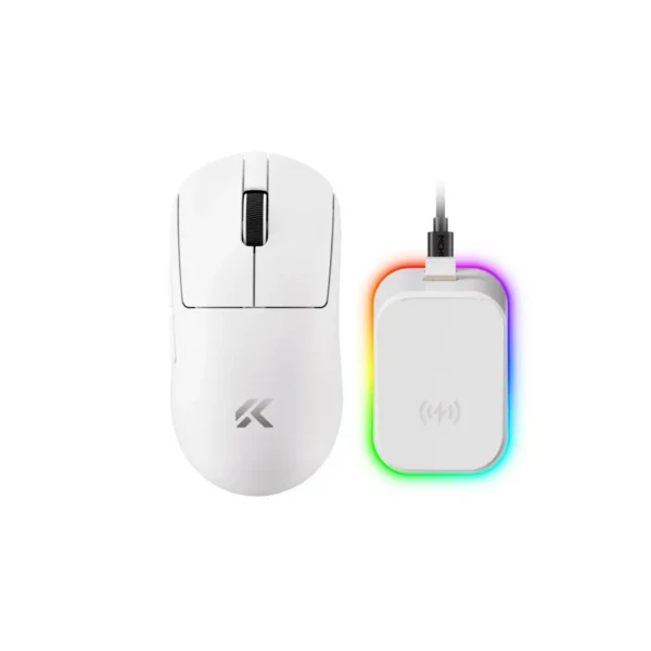 MCHOSE A7 V2 Ultra Plus Lightweight All-round Wireless Gaming Mouse > White