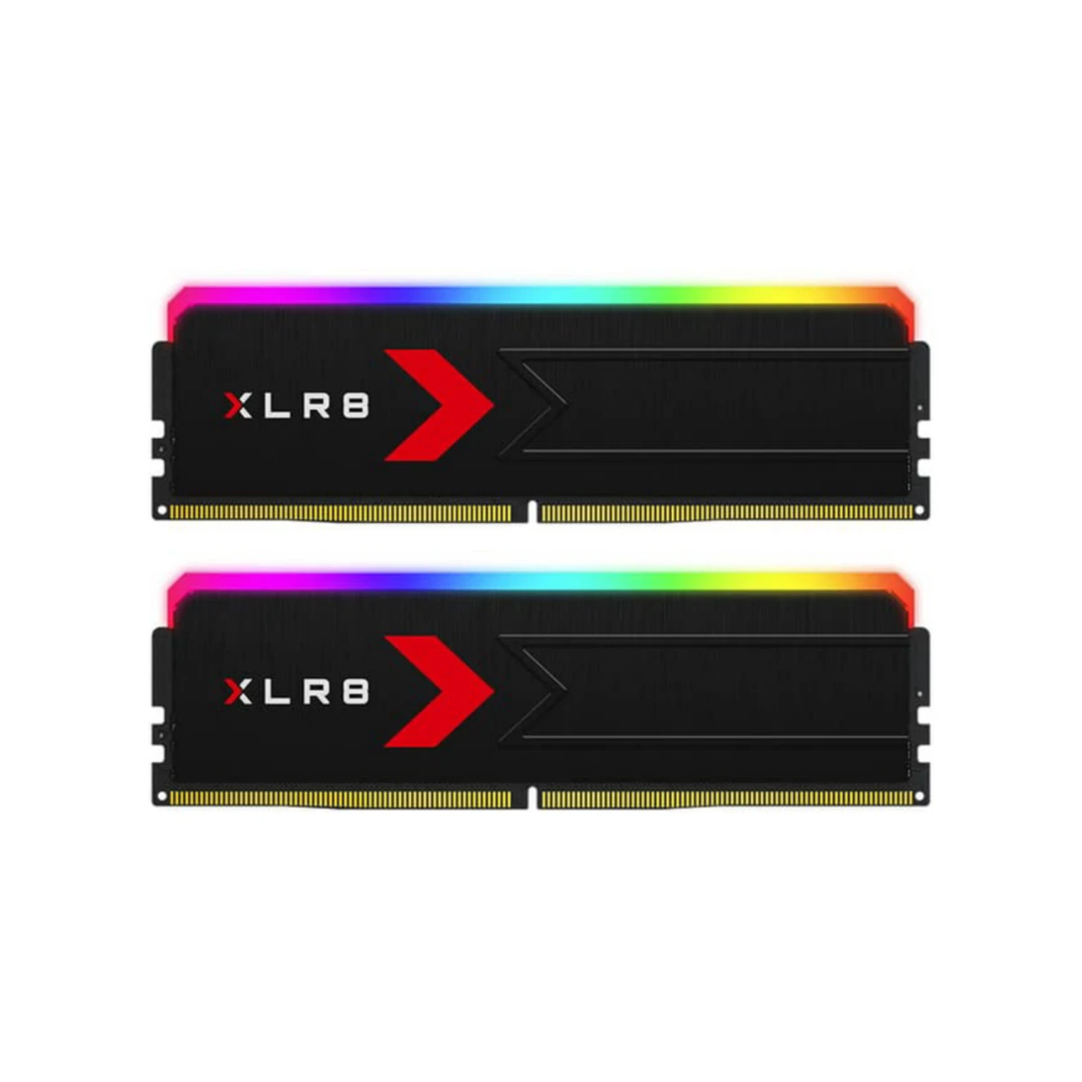 MD64GK2D5600030XRGB PNY XLR8 64GB (2x32GB) DDR5 6000MHz AMD Expo RGB Memory Kit > Black