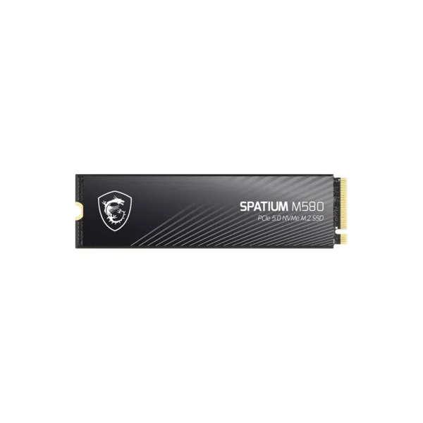 MSI SPATIUM M580 2TB PCIe 5.0 NVMe M.2 SSD > Black