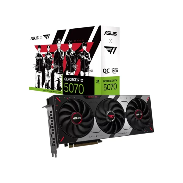 ASUS T1 GeForce RTX 5070 12GB GDDR7 OC Edition Video Card DLSS 4