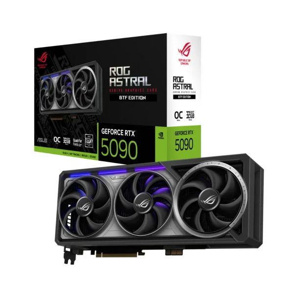 ASUS ROG ASTRAL RTX5090 32GB BTF OC Edition Graphics Card, DLSS 4