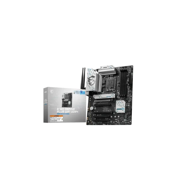 MSI B760 GAMING PLUS WIFI DDR4 ATX Motherboard > Black