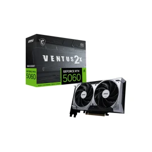 MSI GeForce RTX 5060 8G GDDR7 VENTUS 2X OC V1 Video Card, DLSS 4