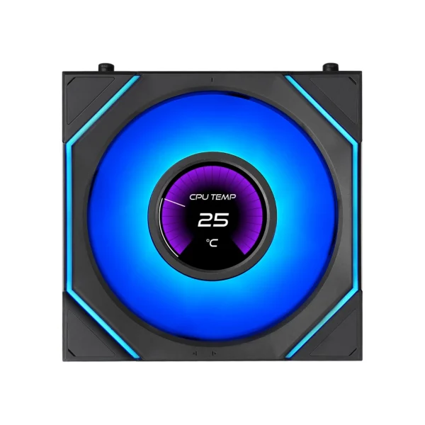 Lian-Li UNI FAN SL-INF LCD FLEX 120mm Single Case Fan > Black