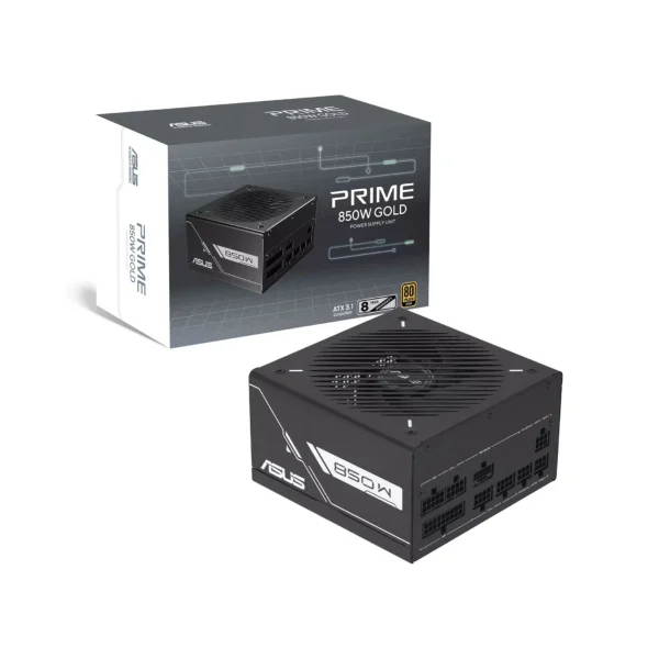 ASUS Prime 850W Gold Fully Modular 80+ Gold ATX Power Supply > Black