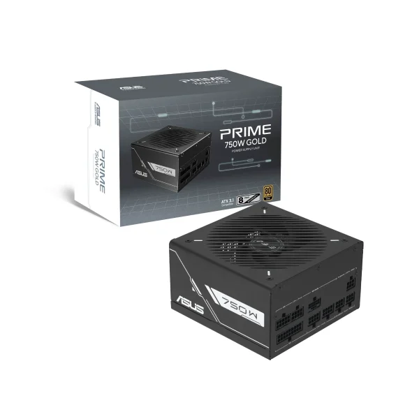 ASUS Prime 750G 750W 80 Plus Gold ATX Power Supply > Black