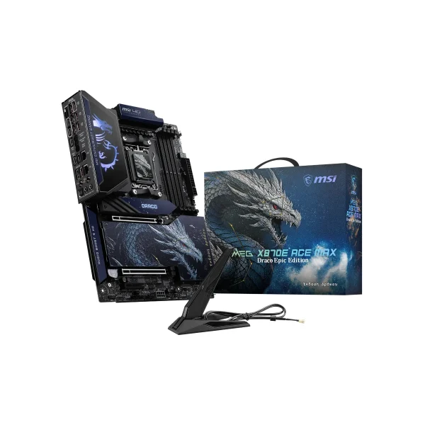 MSI MEG X870E ACE MAX DRACO EPIC EDITION AM5 ATX Motherboard > Black