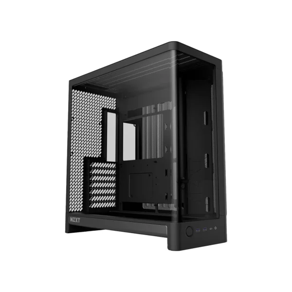 NZXT H6 Compact Dual-Chamber Mid-Tower ATX Case > Black