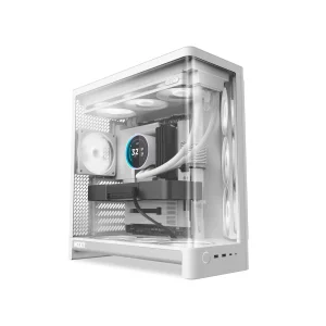 NZXT H6 Compact Dual-Chamber Mid-Tower ATX Case > White