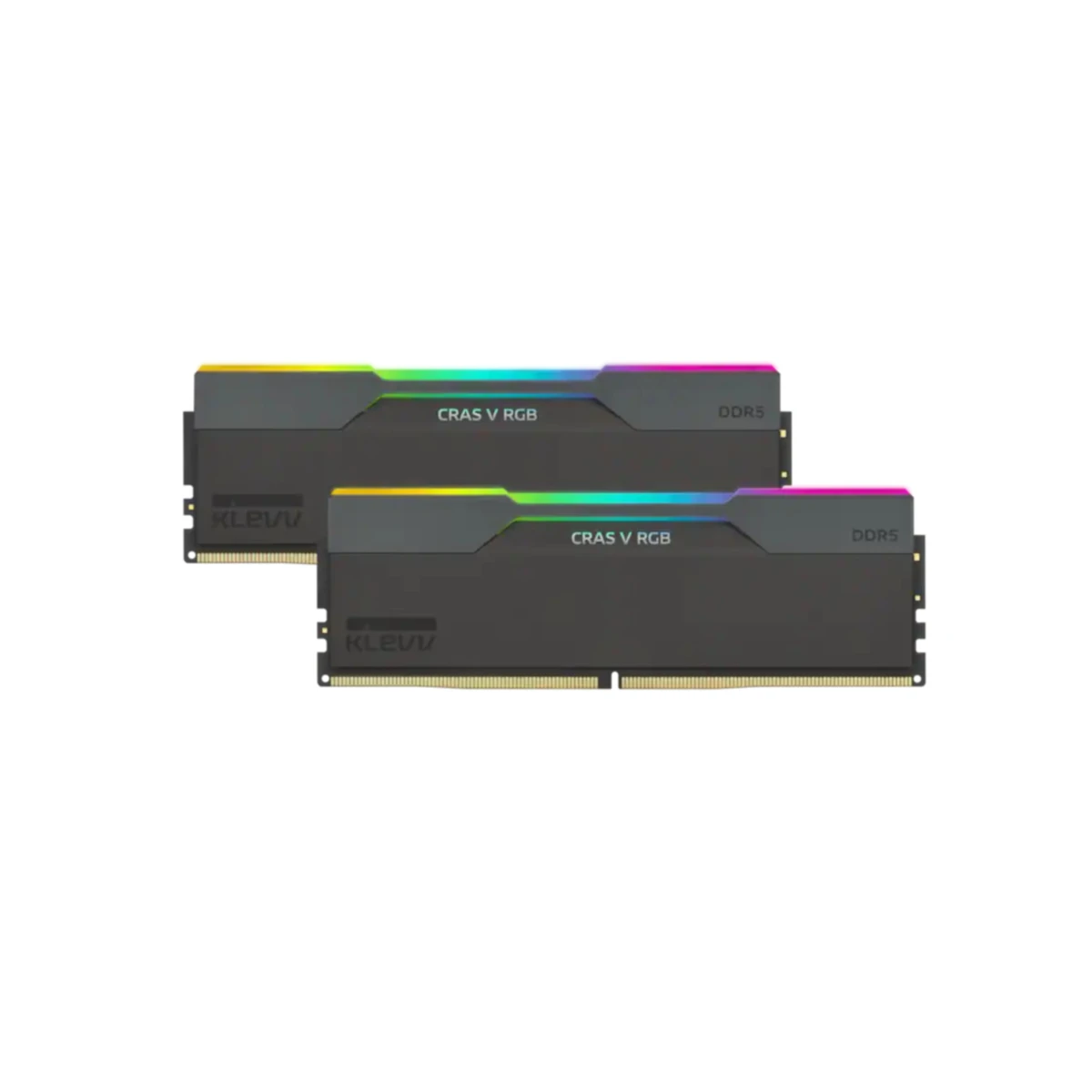 KD5AGUA80-60A300G KLEVV CRAS V RGB 6000 MT/s 64GB (2 x 32GB) Memory Kit > Black